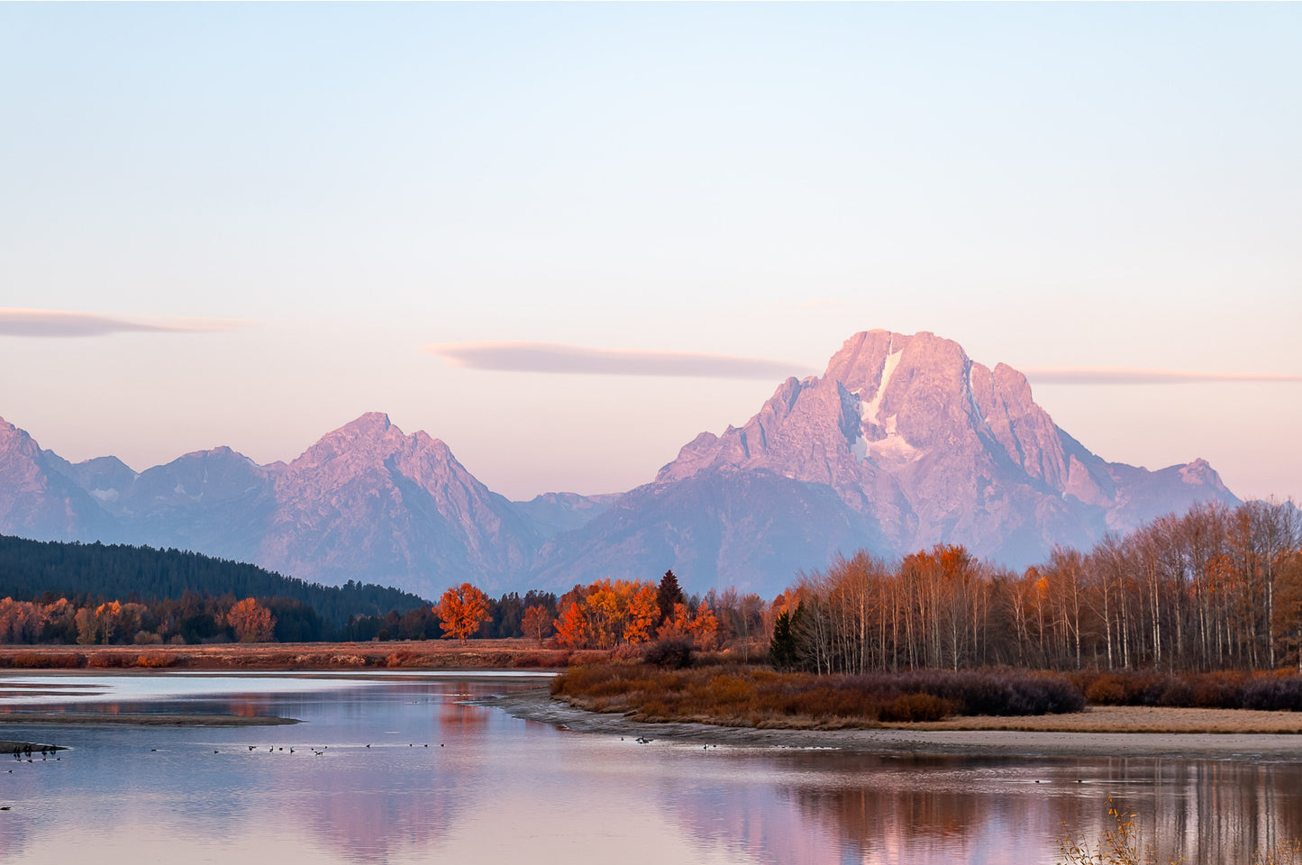 " Sunrise at Oxbow Bend " Photograph