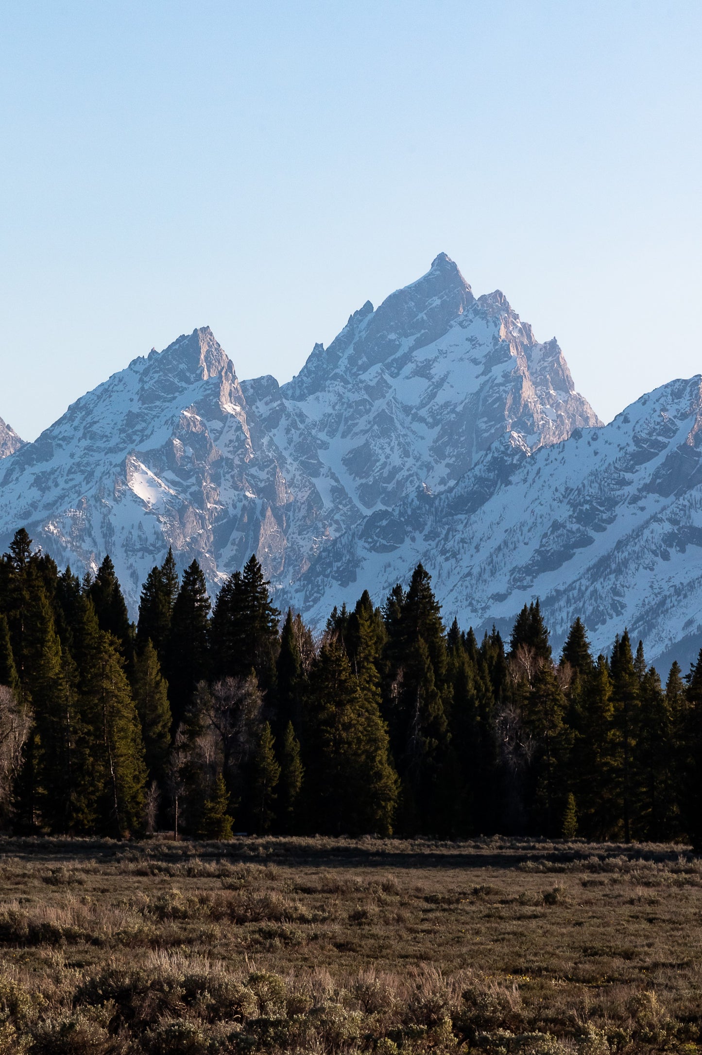 " Glow " Grand Tetons Photograph