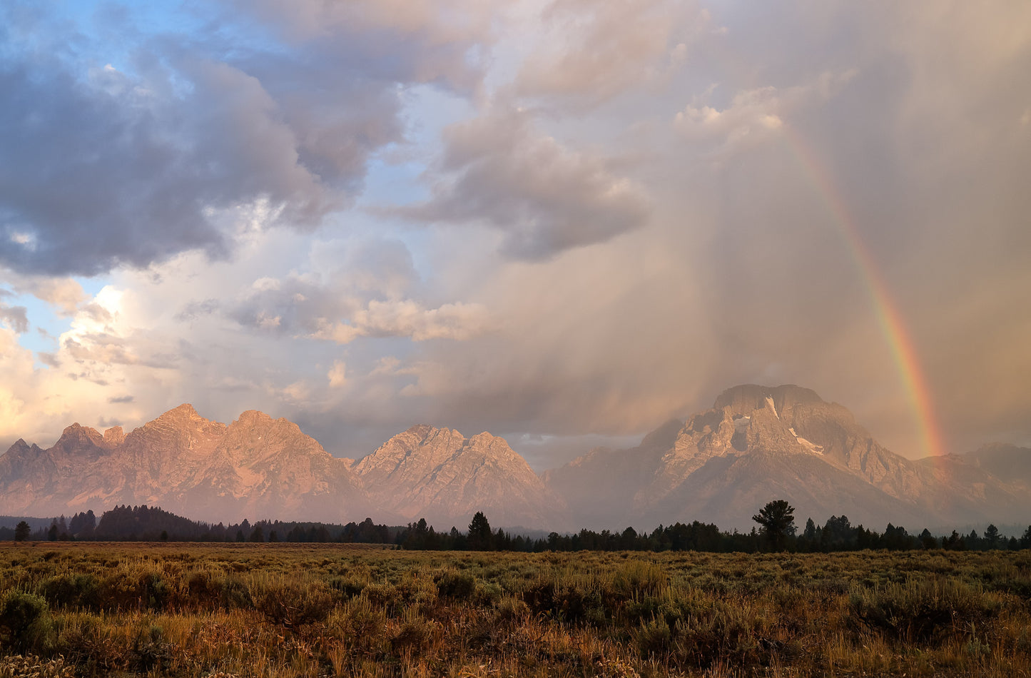 " Teton Rainbow " Photograph Print