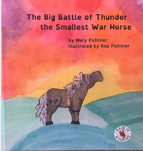 Thunder is a small miniature Horse, trying to keep up the with the big stock horses on the ranch. Self Acceptance is the lesson