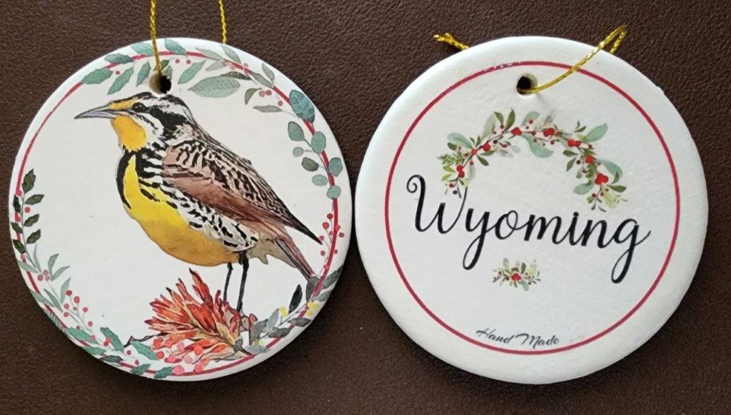 Meadowlark Ornament