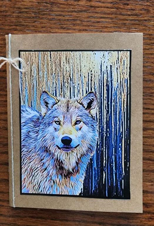 " Wolf " Pocket Notebook