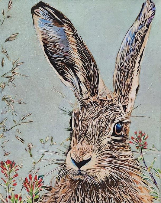 " Jackrabbit " Artist Print