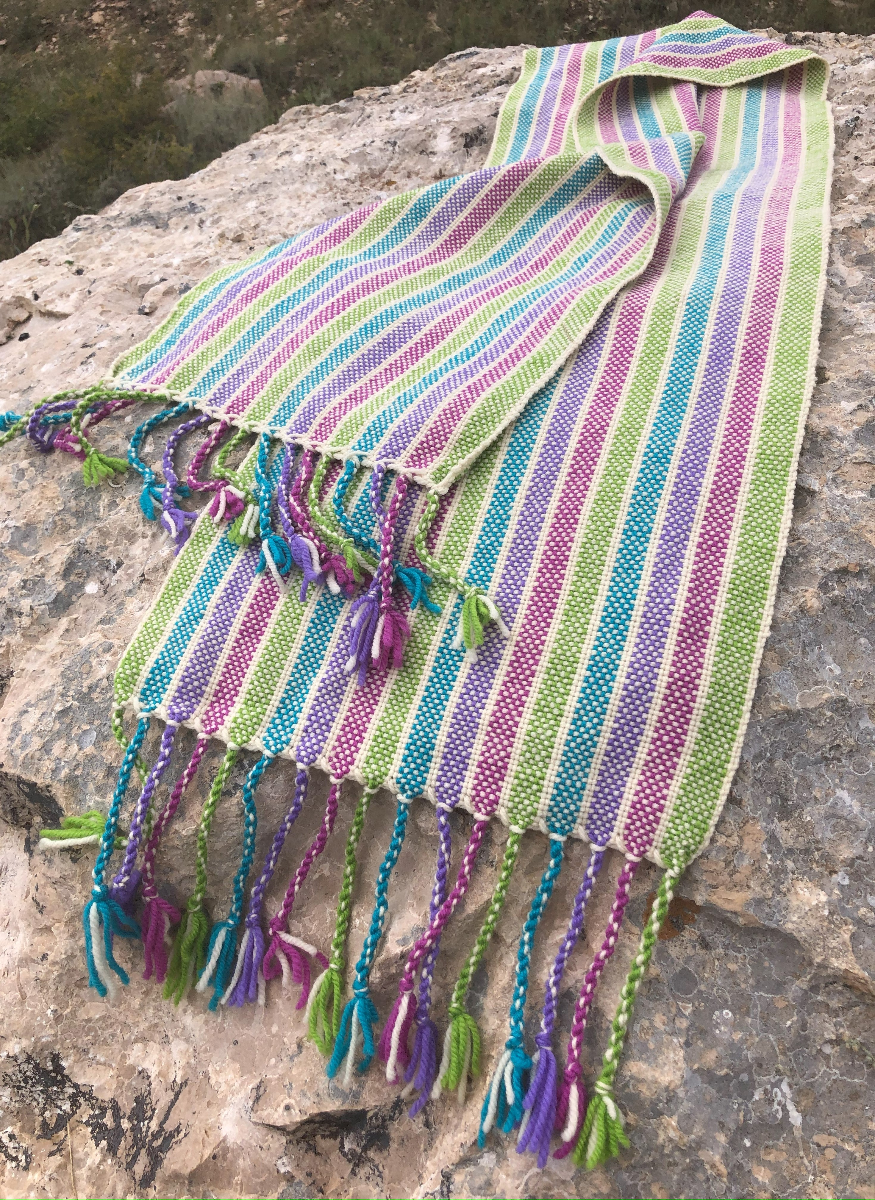 Saori Handwoven deals Shawl