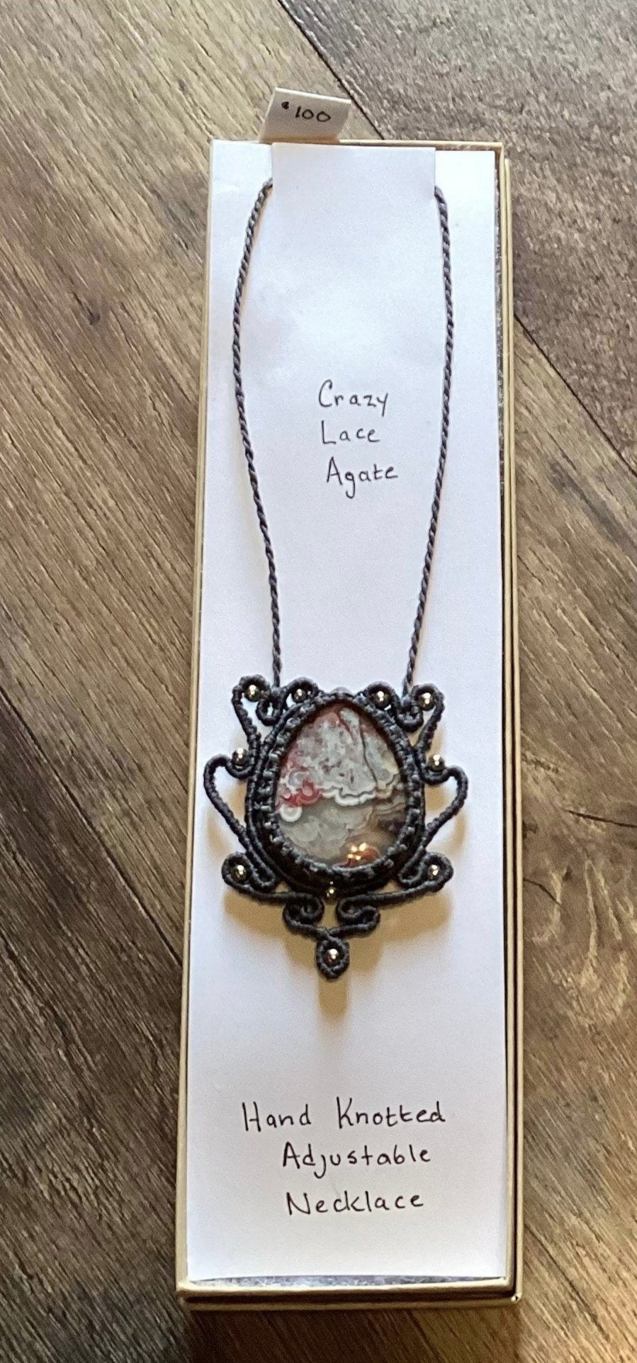 Crazy Lace Agate Necklace