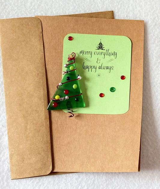 "Tinsel" Ornament Gift And Card