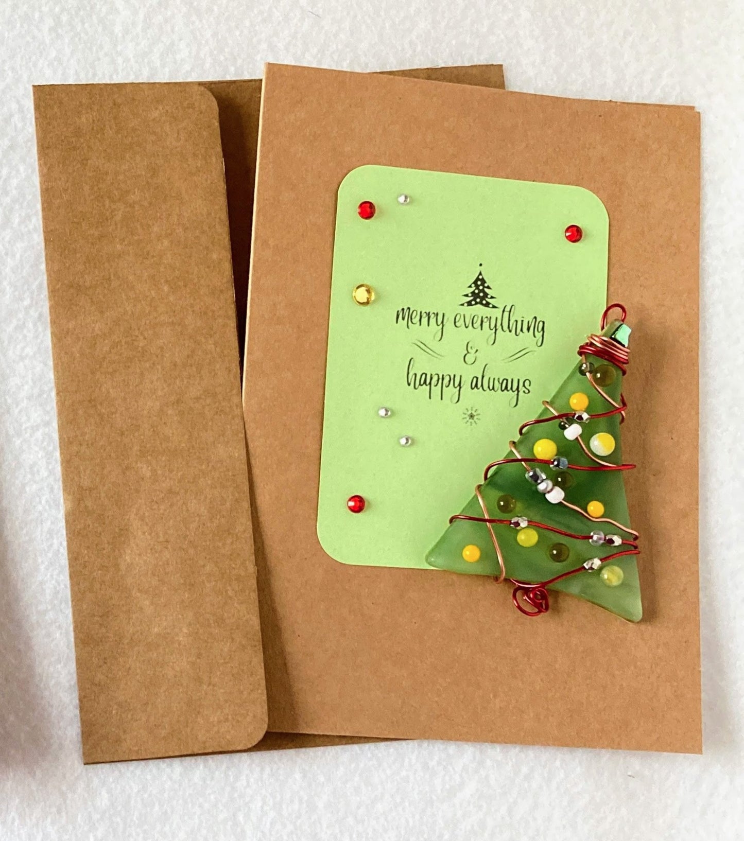 "Sparkles " Ornament Gift And Card