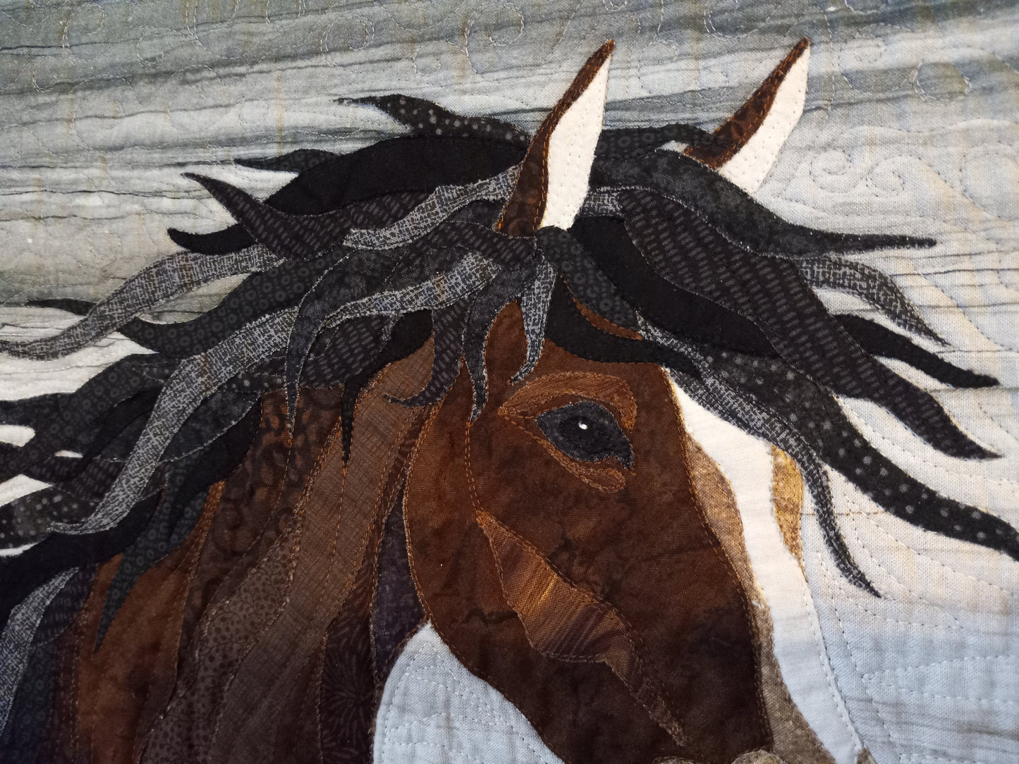 " Horse " Quilted Wall Hanging