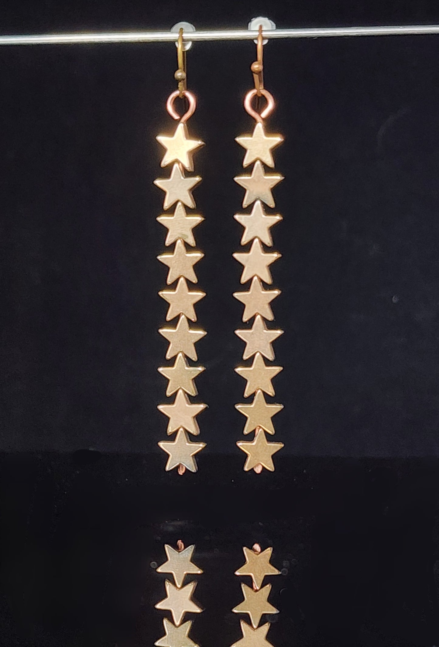 Star Shine Dangle Earrings