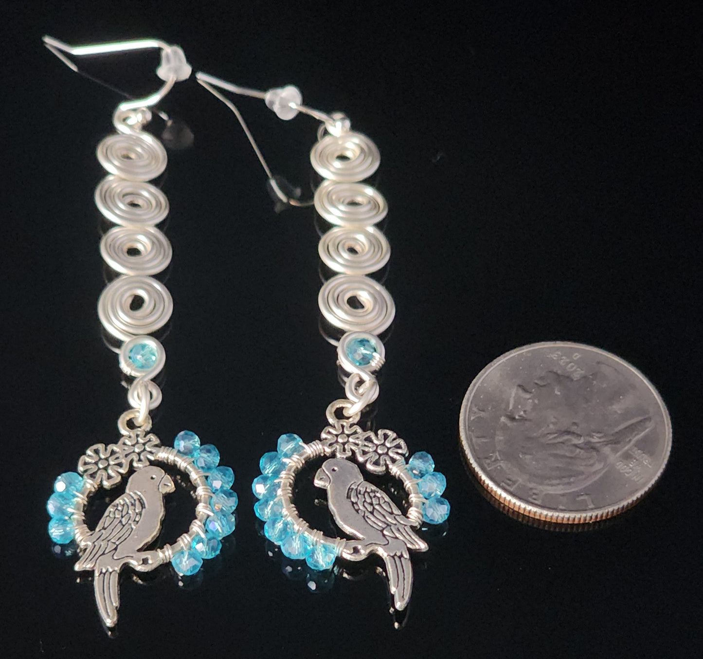 "Parrot " Earrings