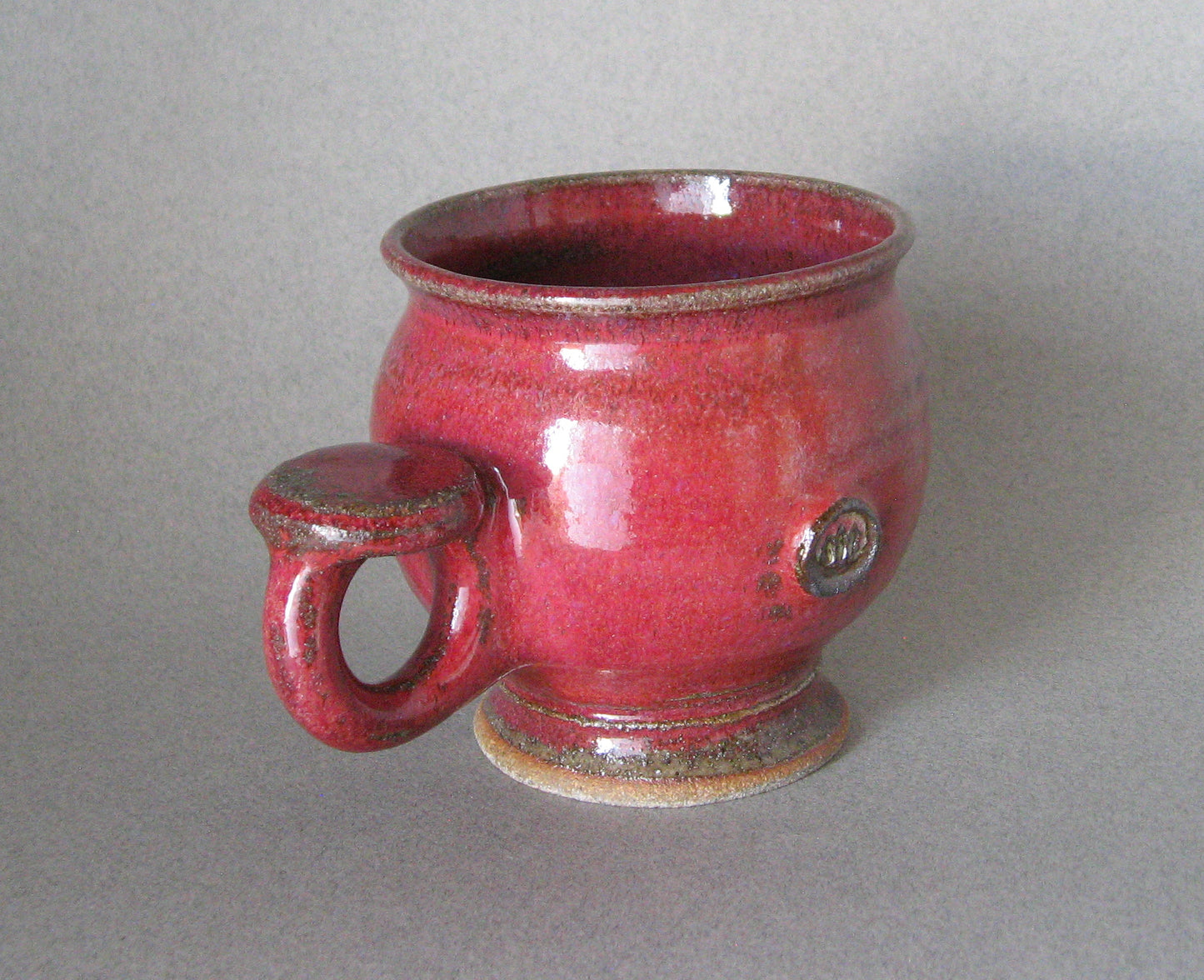 " Magoon Mug " Deep Pink Glaze