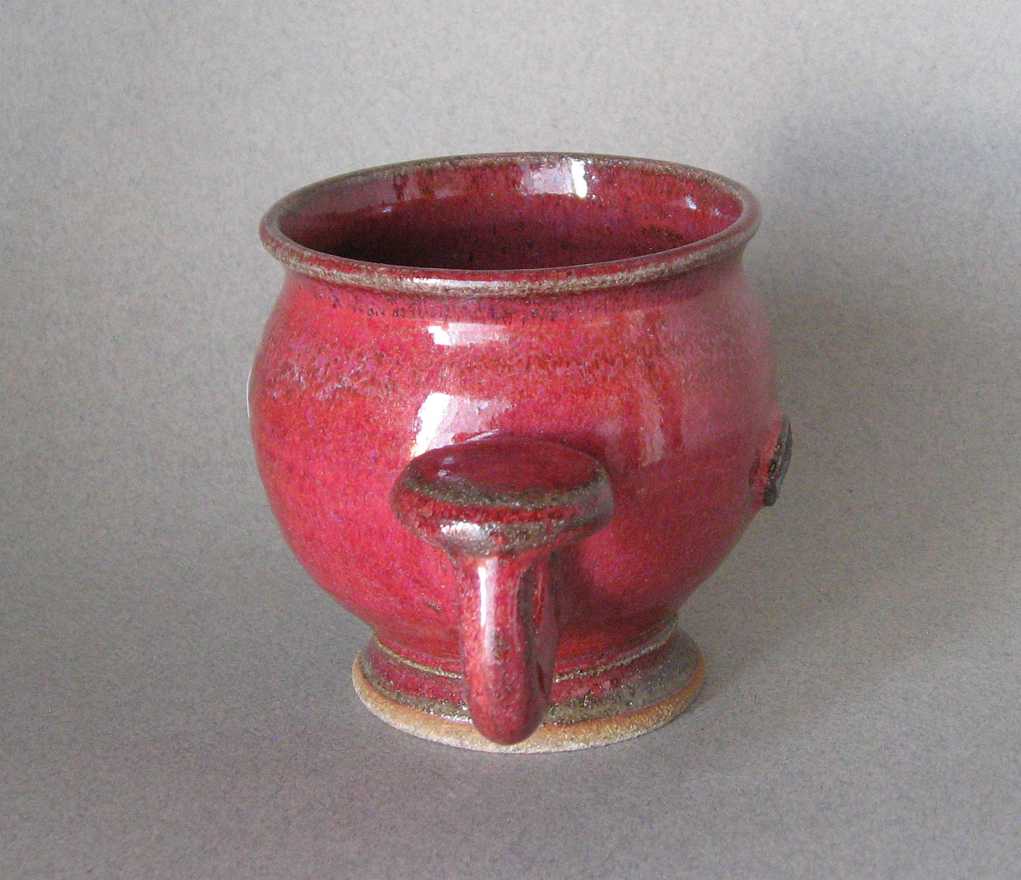 " Magoon Mug " Deep Pink Glaze