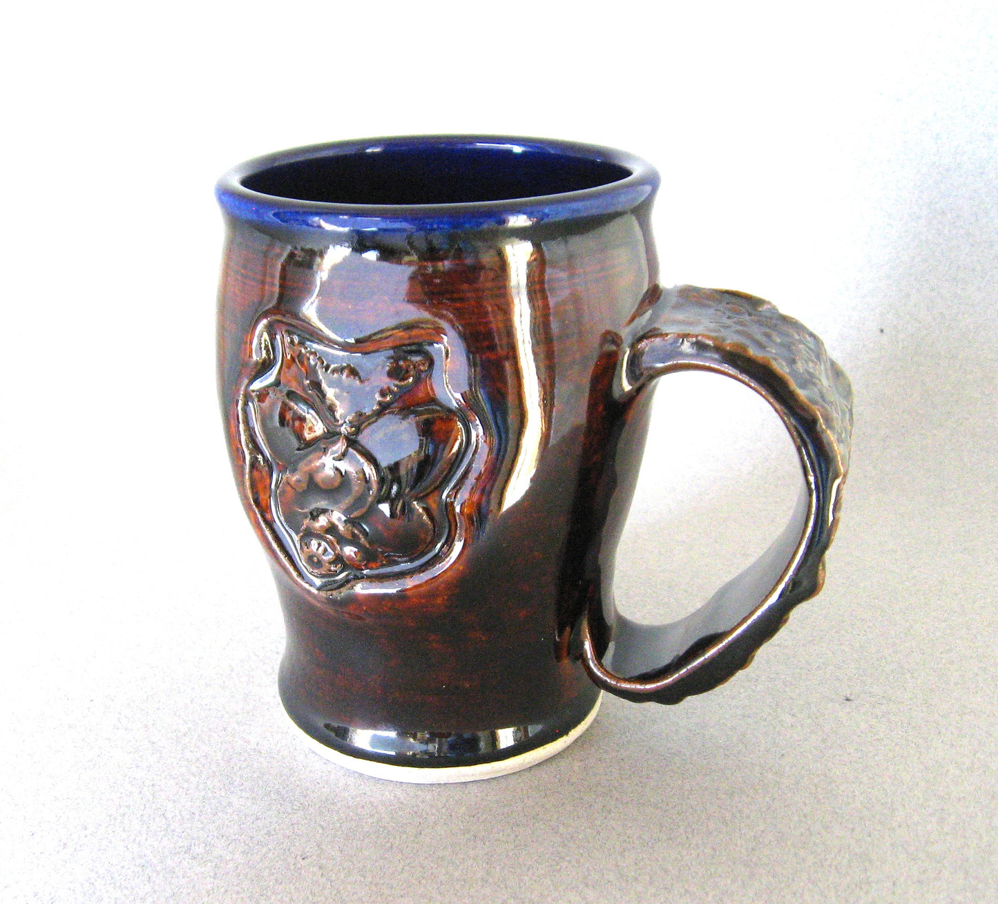 " Steampunk Mug " Winged Horse Design