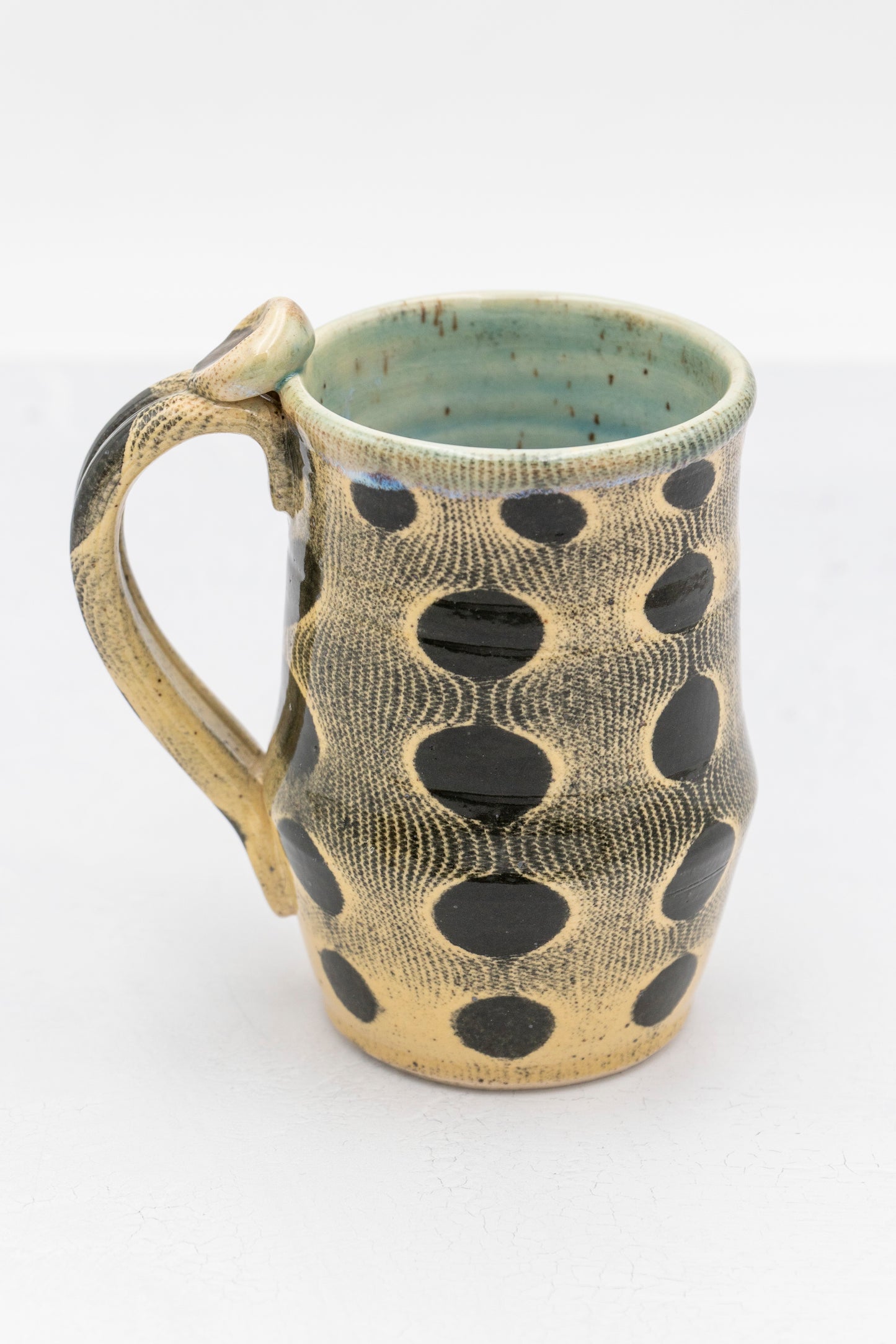 " Dotted  " Stoneware Mug