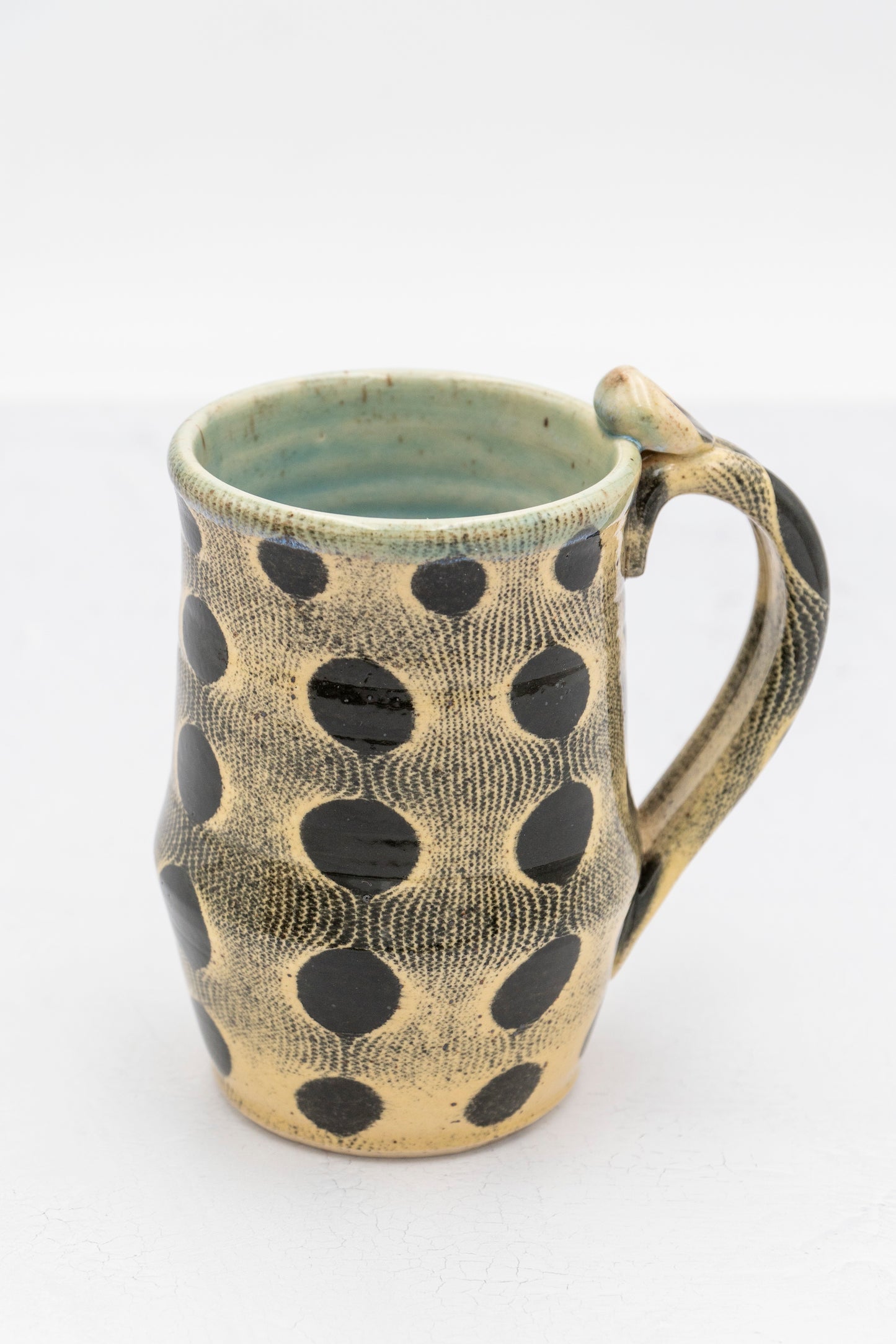 " Dotted  " Stoneware Mug