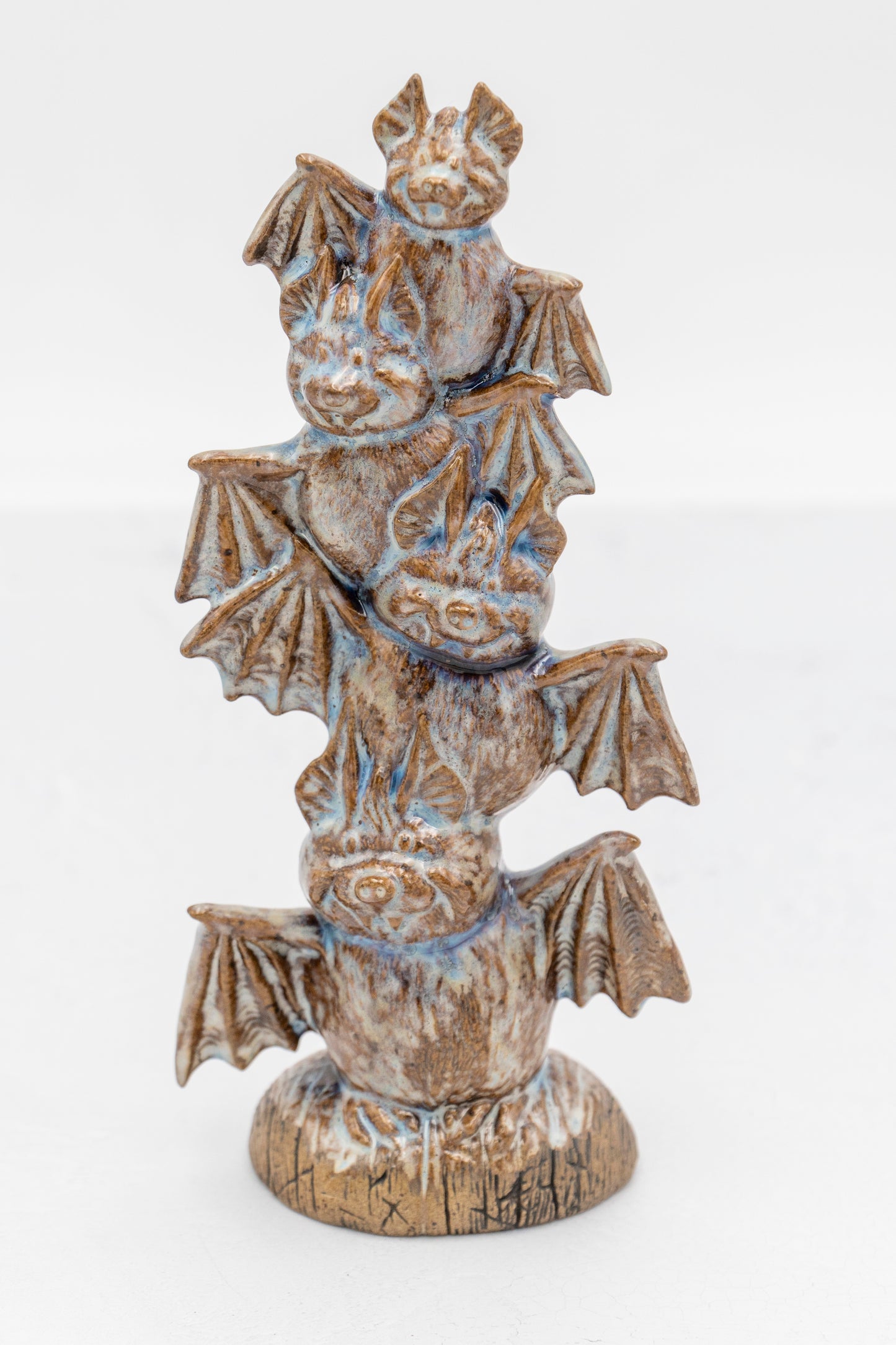 " Bat Stack " Ceramic Pottery