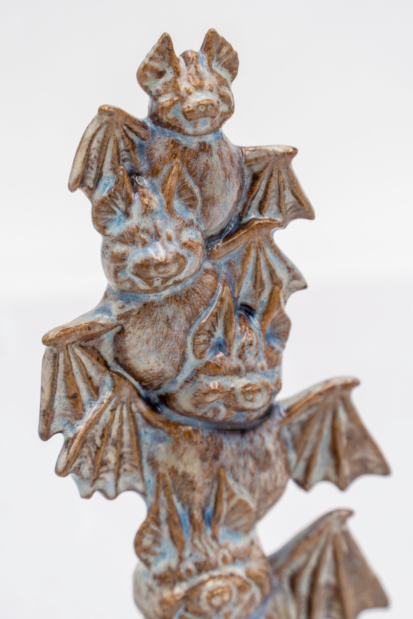 " Bat Stack " Ceramic Pottery