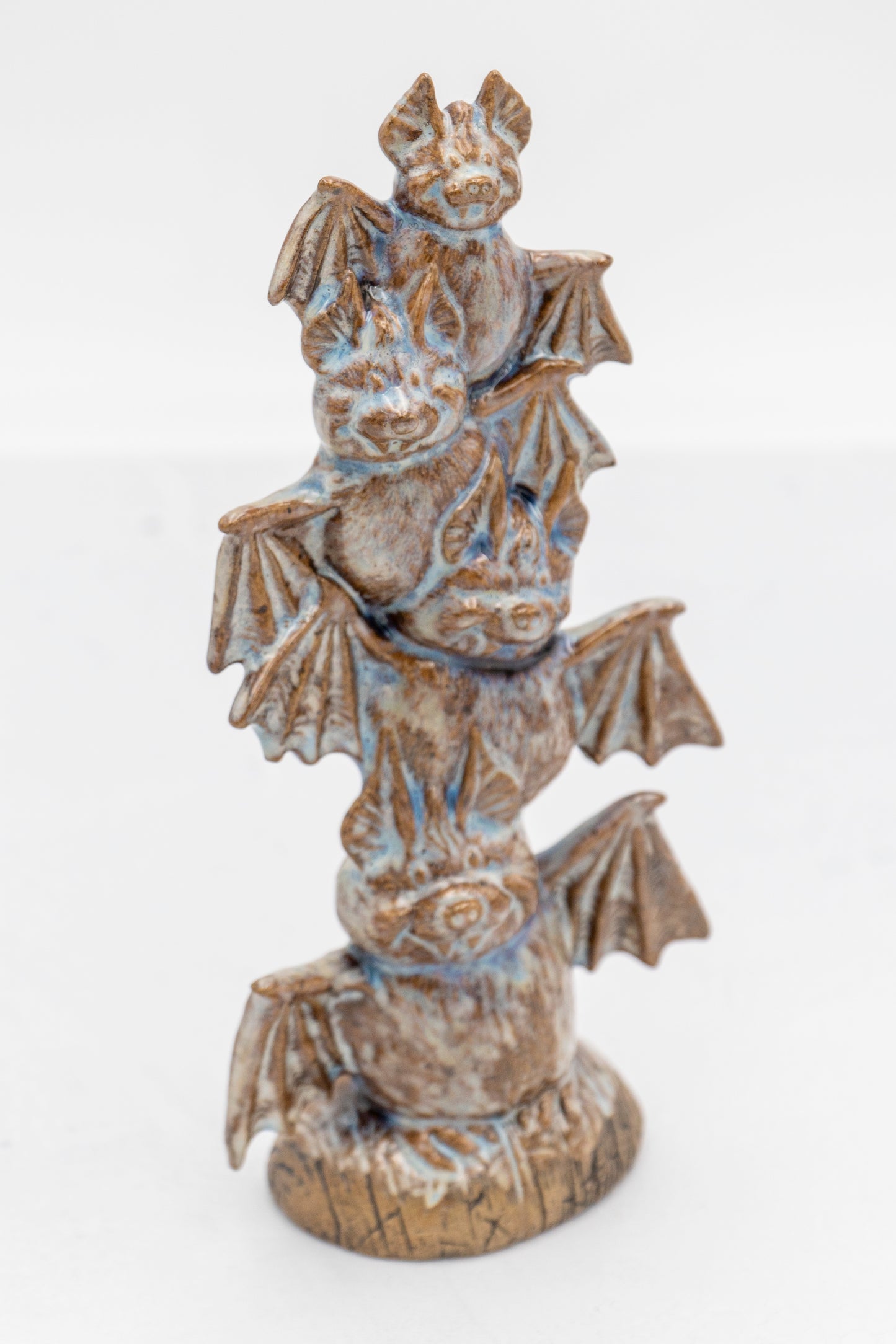 " Bat Stack " Ceramic Pottery