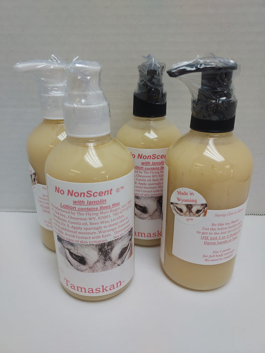 " No NonScent " Unscented Pump Bottle Lotion