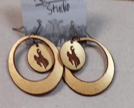 Hoop Dancer Steamboat Earrings