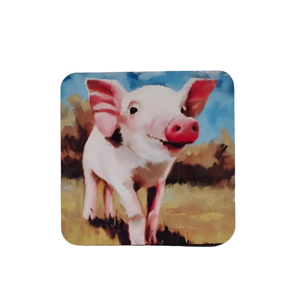 Big Ear Piglet Coaster