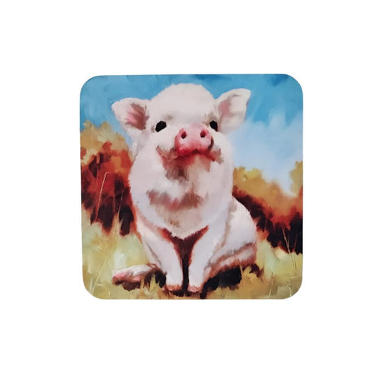 Sitting Little Pig Coaster