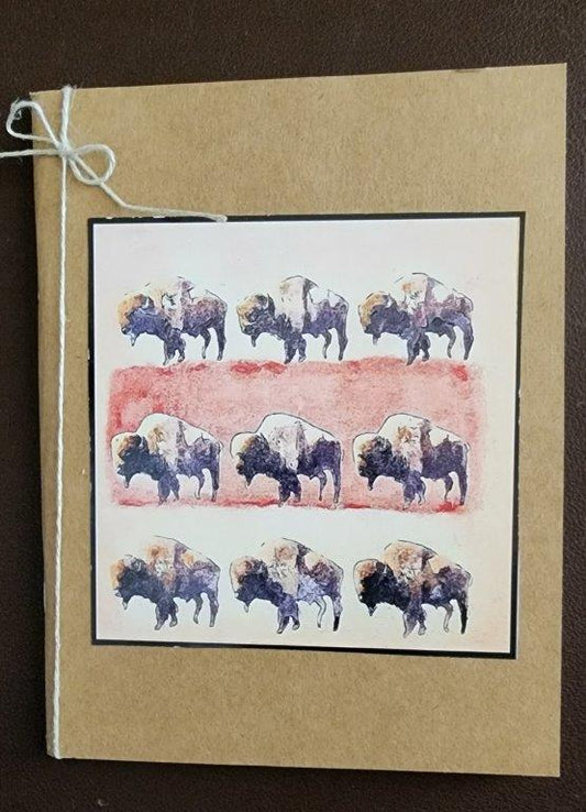 " 9 Bison " Pocket Notebook