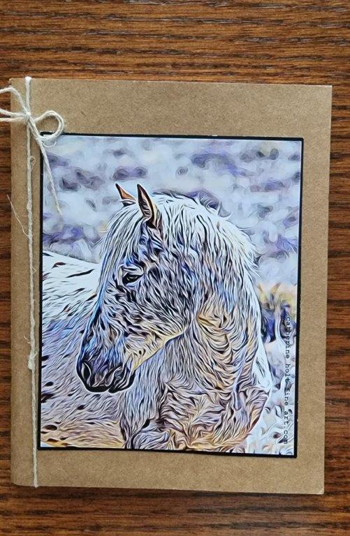 " Wild Horse " Pocket Notebook