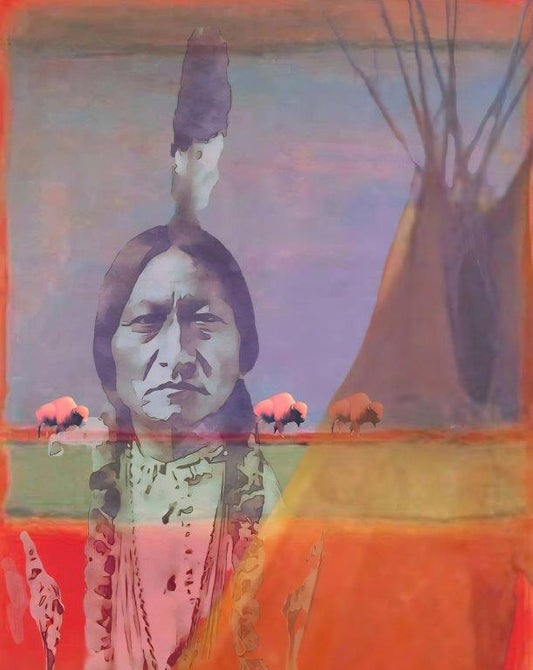 " Sitting Bull " Artist Print