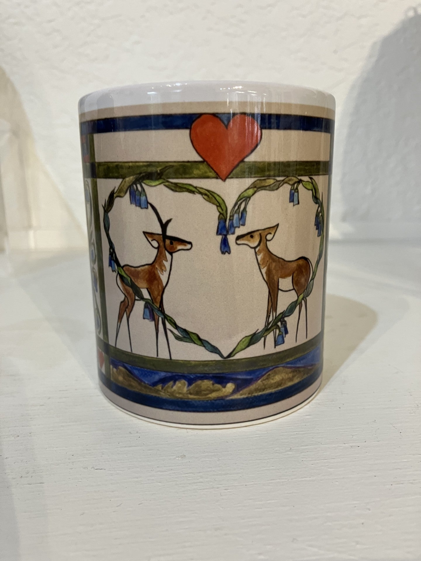 " Blue Lope Love " Mug